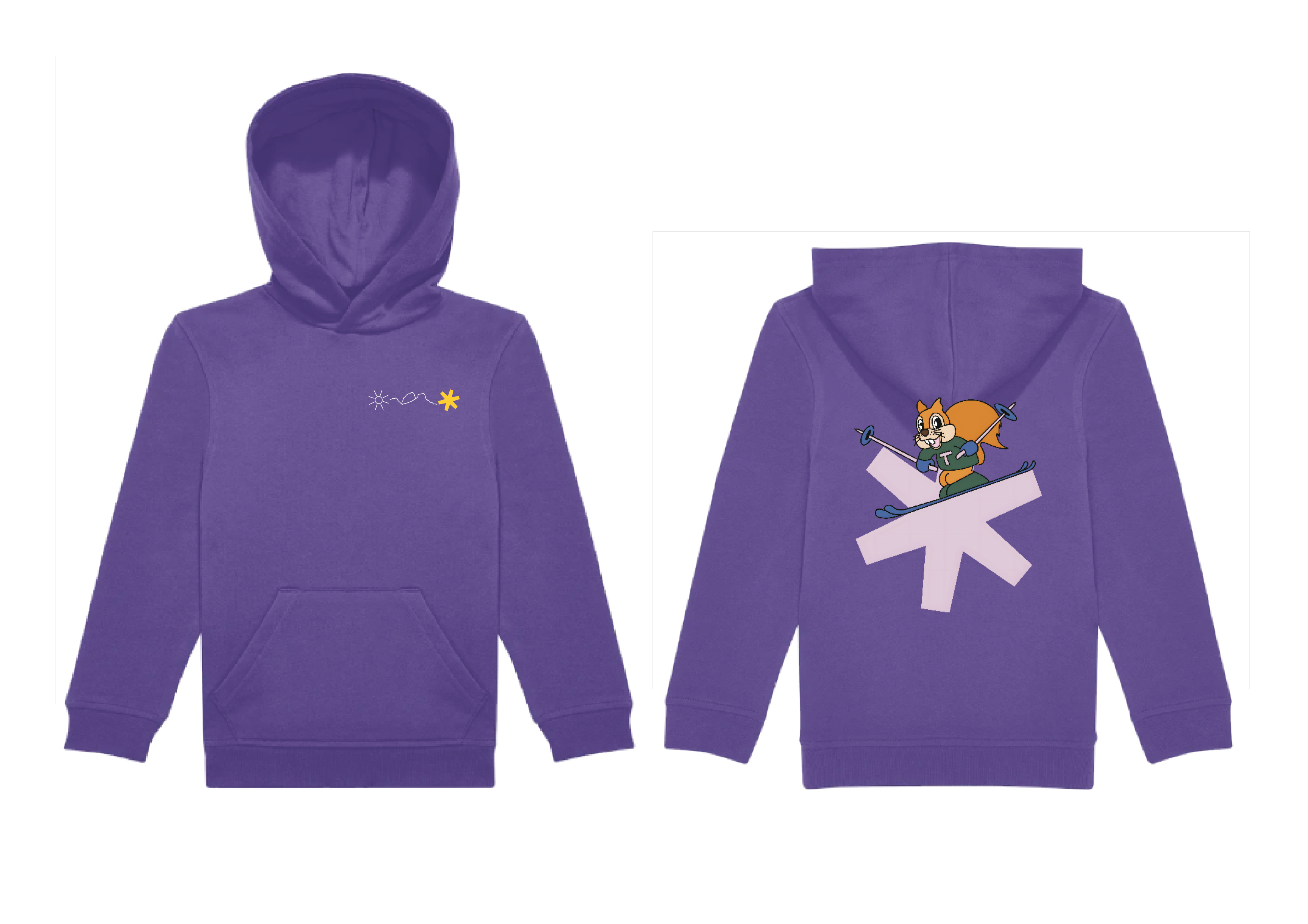 Kids Hoodie, Purple